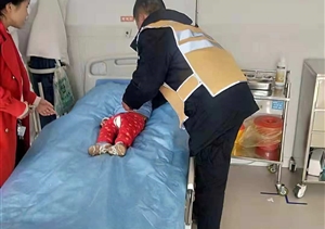 時(shí)間就是生命！特保隊員護送受傷嬰兒就醫 ——星橋市容項目緊急護