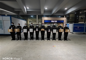 公司駐機場(chǎng)防疫項目隊員在“以賽促學(xué) 以學(xué)促用—機場(chǎng)防疫項目防疫
